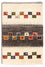 Gabbeh Teppich - Perser - 92 x 63 cm - mehrfarbig