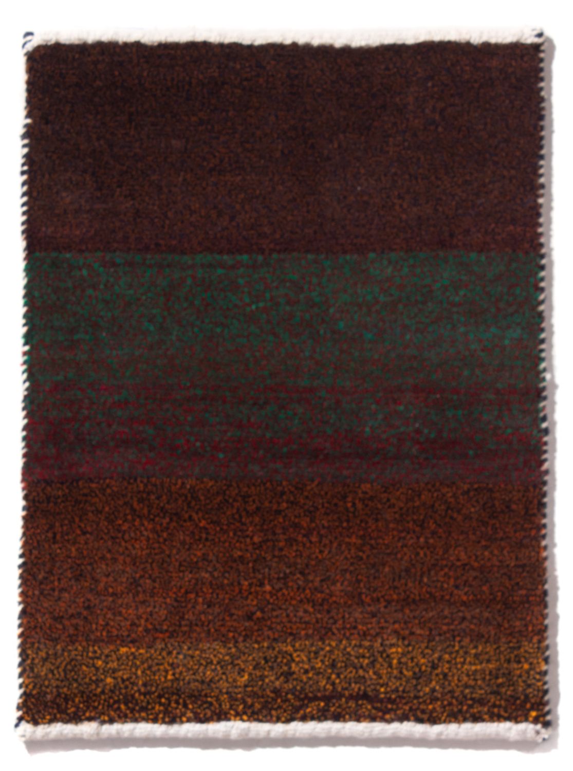 Gabbeh Teppich - Perser - 60 x 40 cm - bordeauxrot