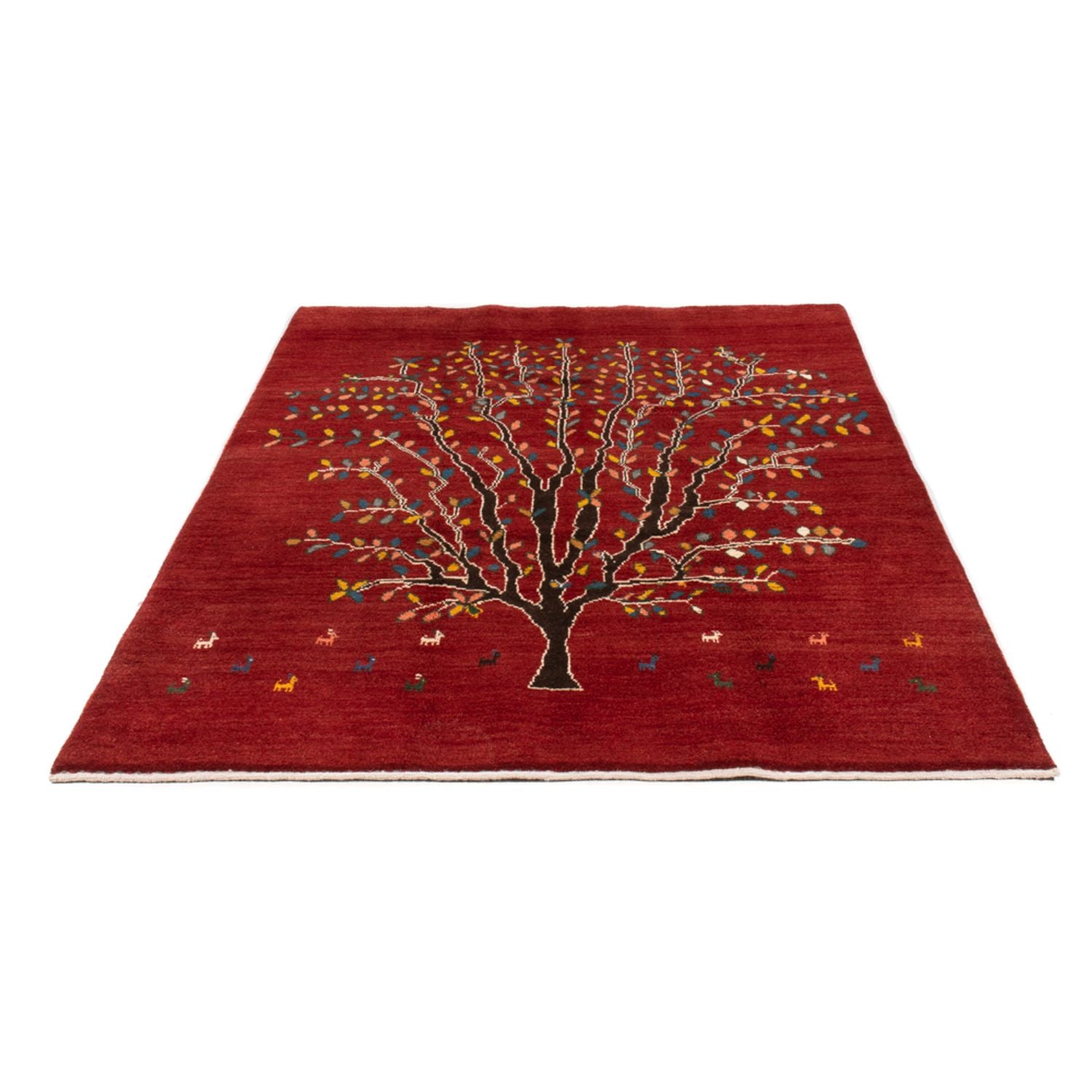 Gabbeh Teppich - Perser - 204 x 150 cm - rot