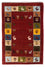 Gabbeh Teppich - Perser - 88 x 61 cm - mehrfarbig