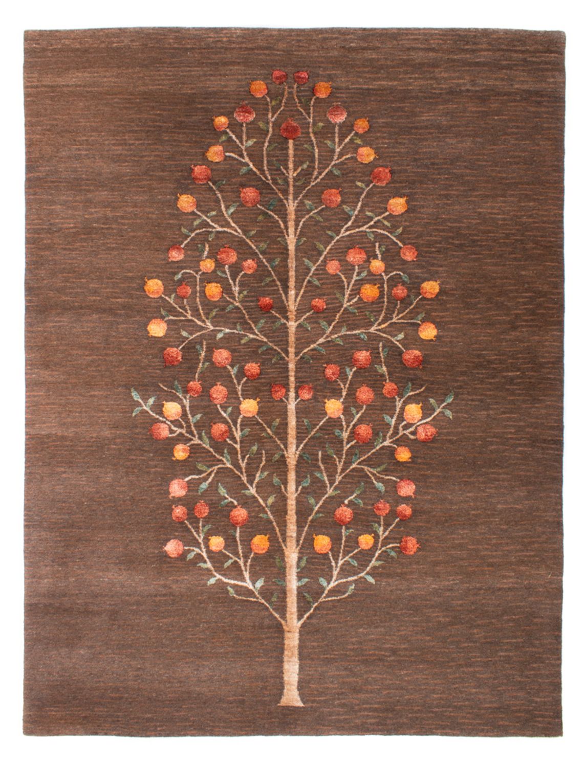 Designer Teppich - 249 x 187 cm - braun