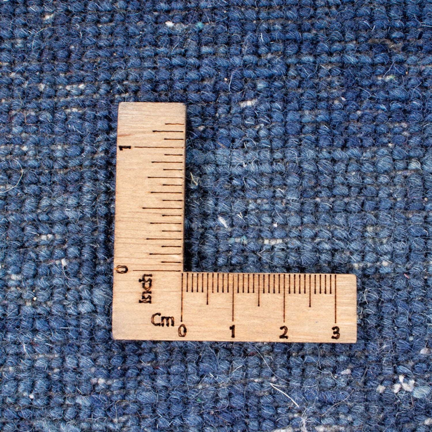 Designer Teppich - 260 x 188 cm - blau