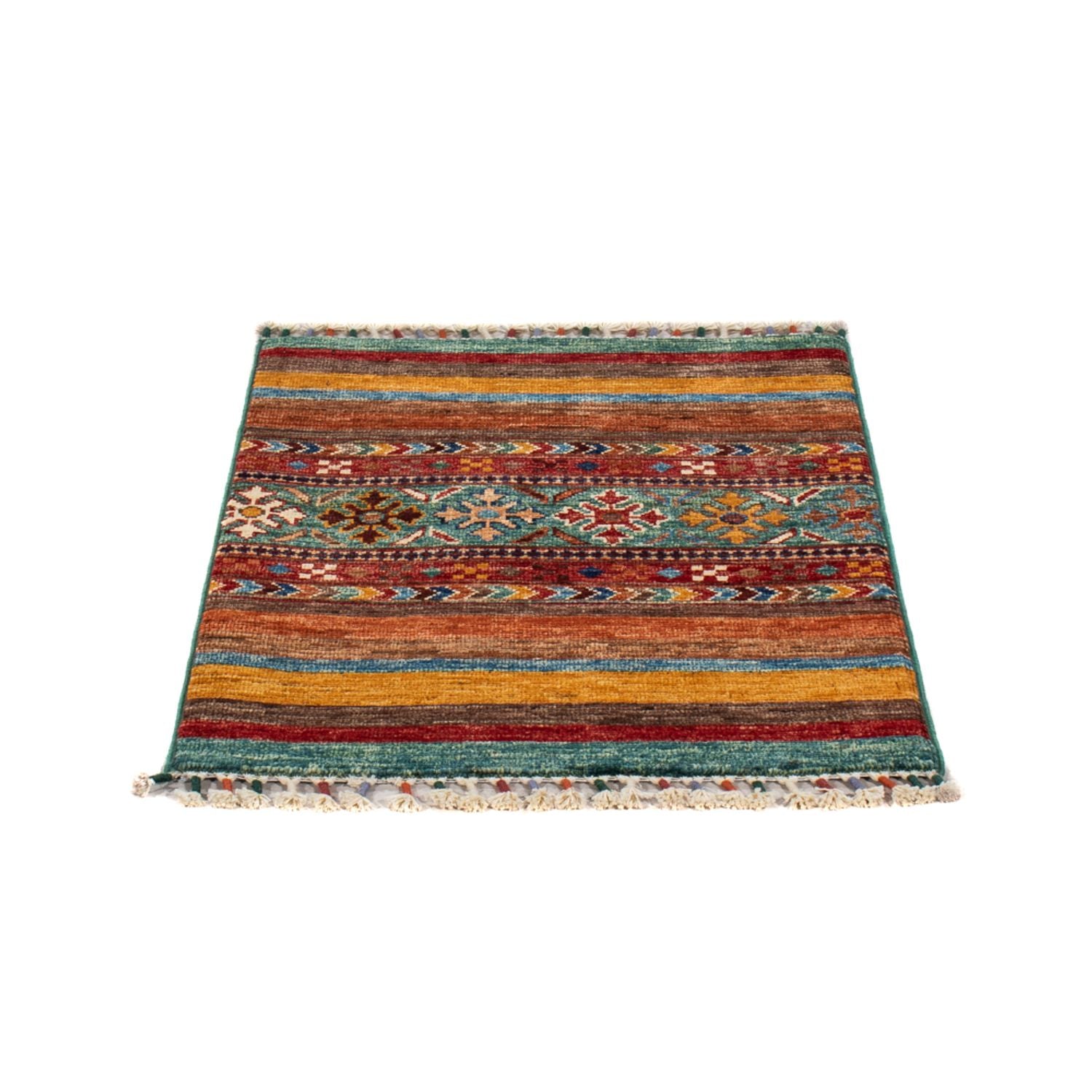 Ziegler Teppich - Ariana - 68 x 52 cm - mehrfarbig