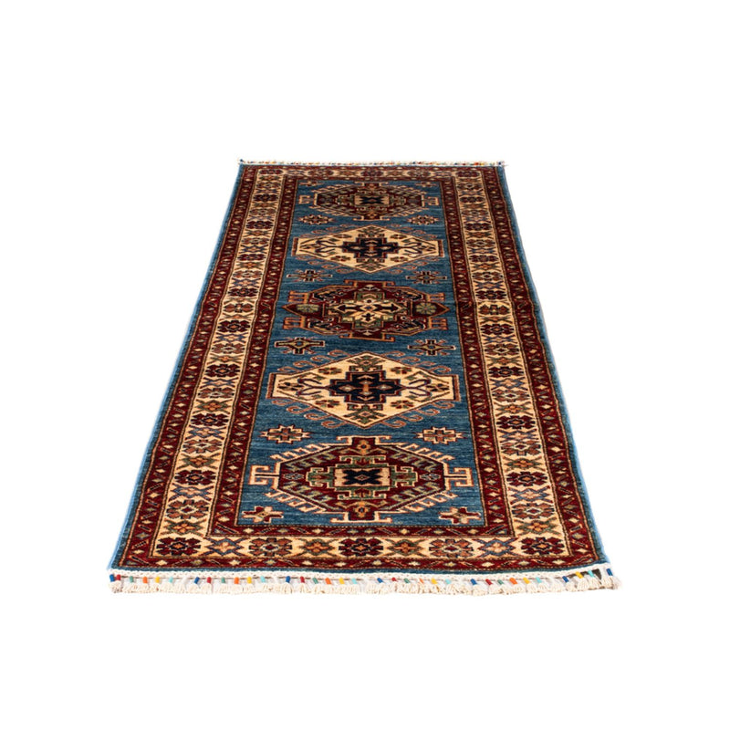 Läufer Ziegler - Kazak - 216 x 77 cm - türkis