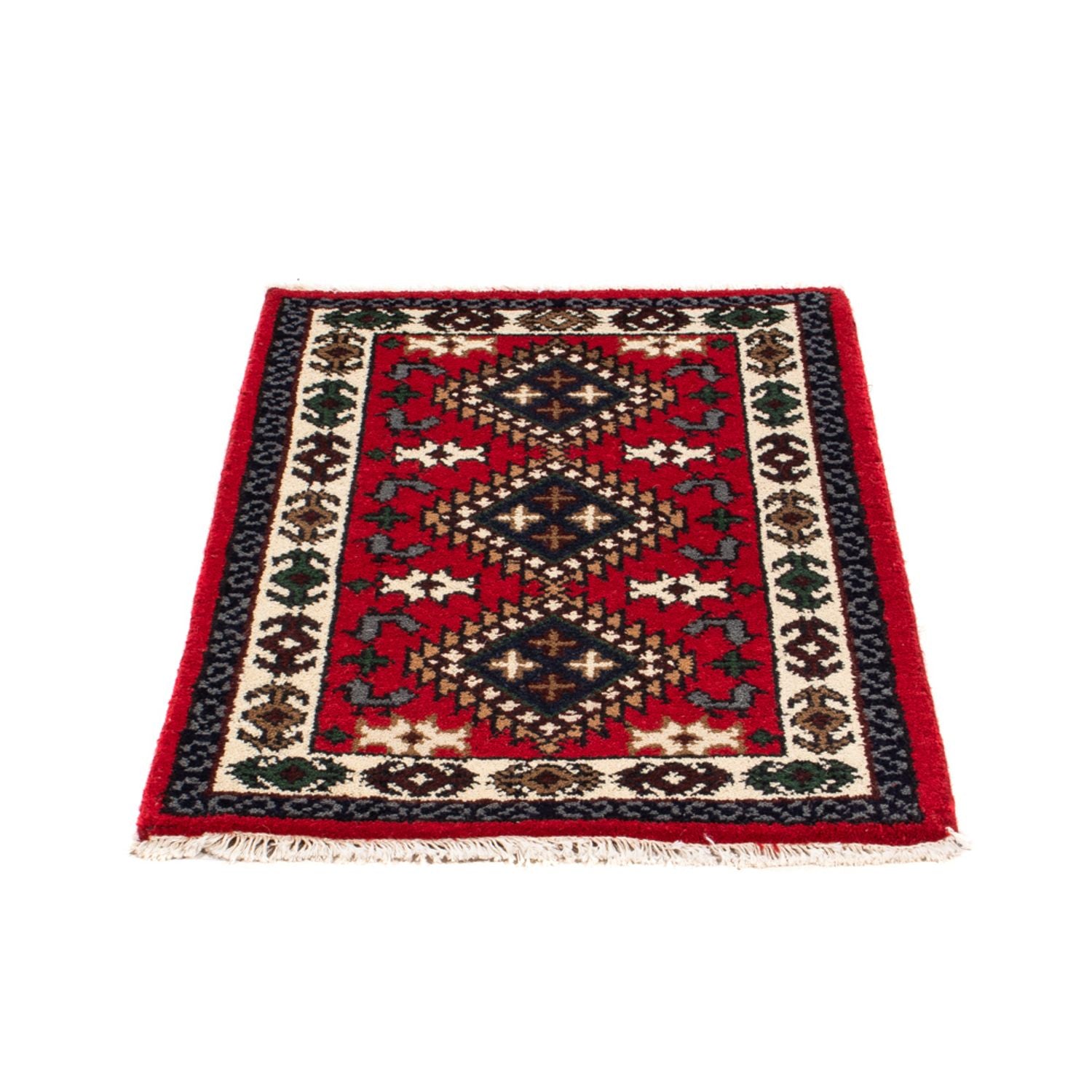 Orientteppich - 90 x 60 cm - rot