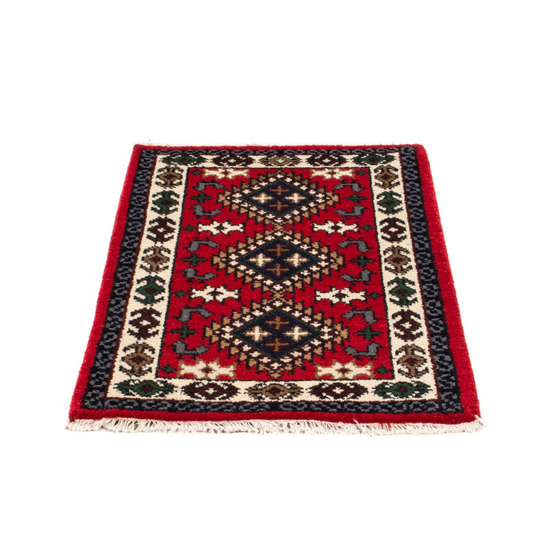 Orientteppich - 90 x 60 cm - rot