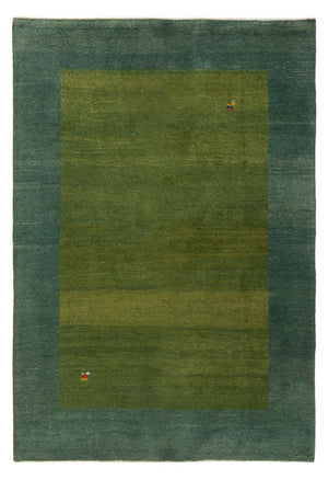 Gabbeh Teppich - Perser - 203 x 146 cm - minzgrün