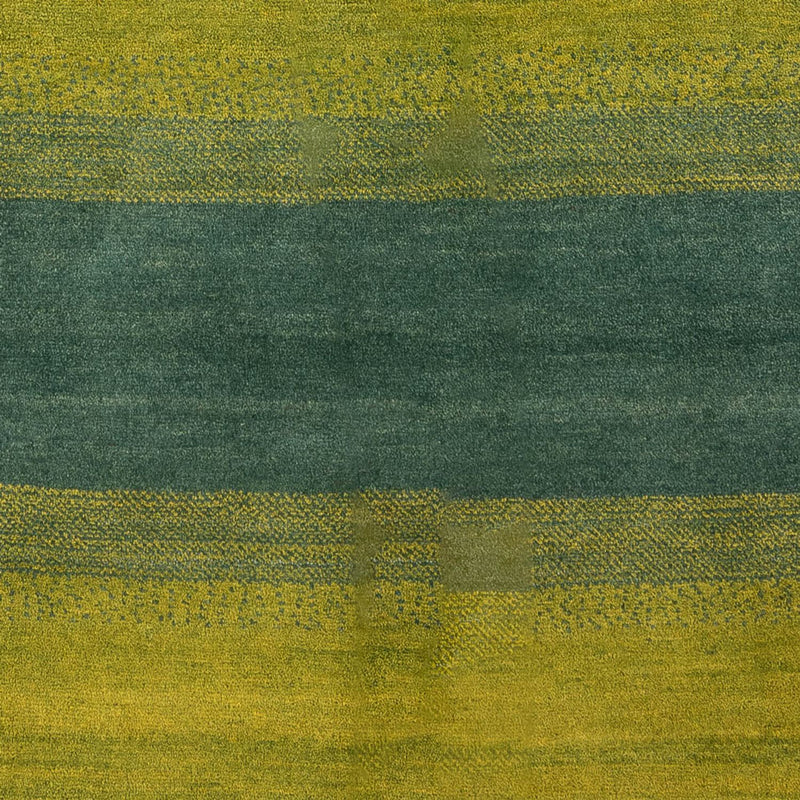 Gabbeh Teppich - Perser - 201 x 148 cm - grün