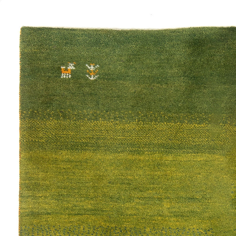 Gabbeh Teppich - Perser - 202 x 149 cm - grün