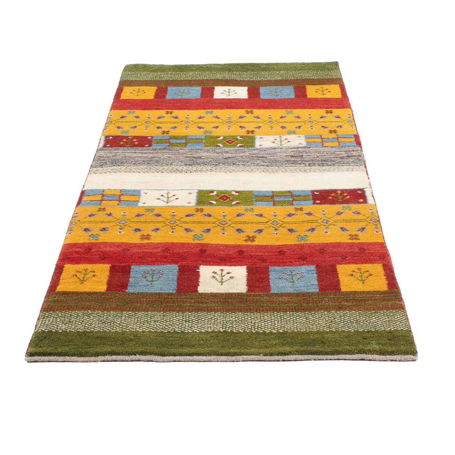 Läufer Gabbeh - Perser - 200 x 82 cm - mehrfarbig