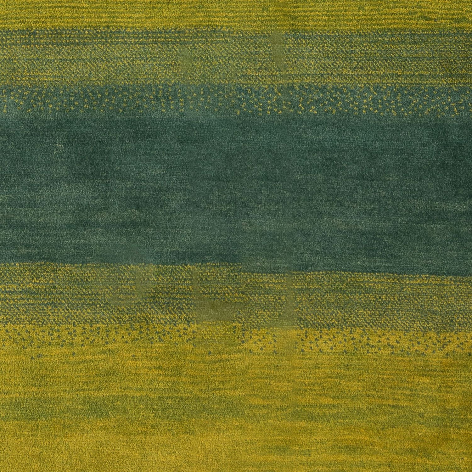 Gabbeh Teppich - Perser - 204 x 152 cm - grün
