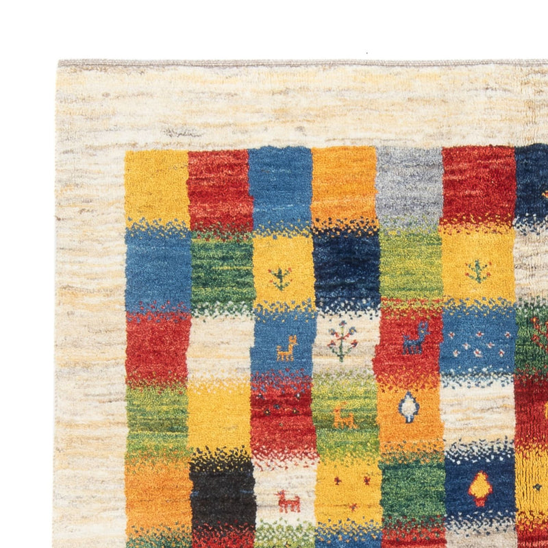 Gabbeh Teppich - Perser - 204 x 153 cm - mehrfarbig