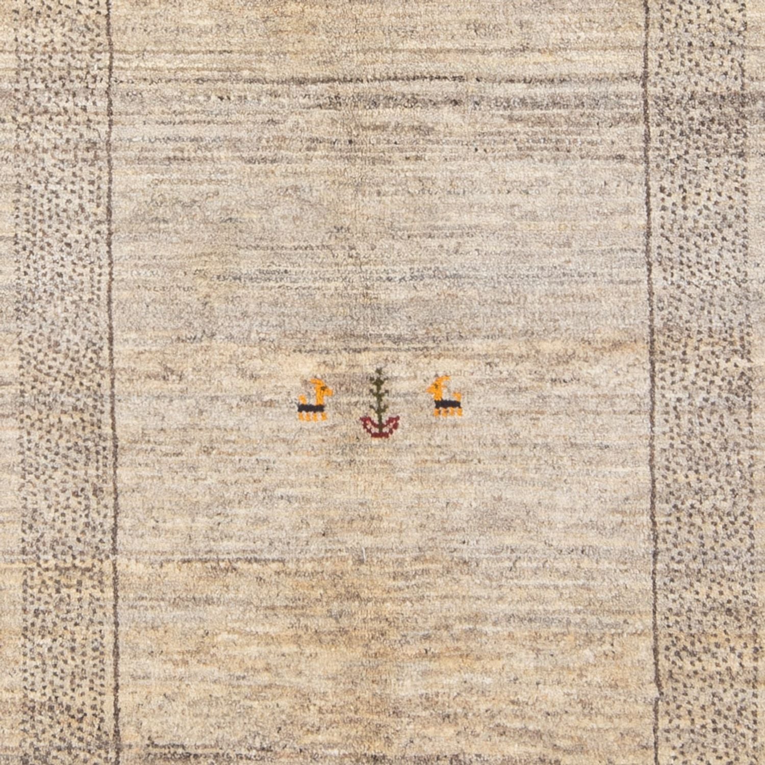 Gabbeh Teppich - Perser - 196 x 155 cm - mehrfarbig