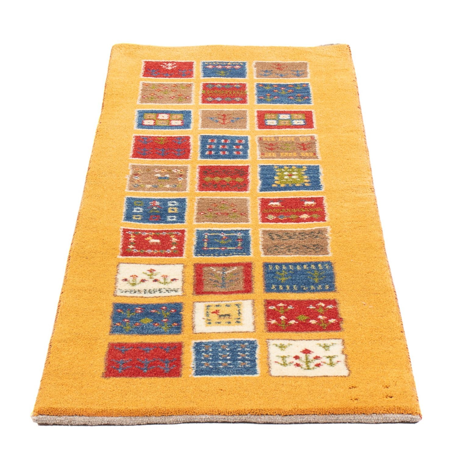 Läufer Gabbeh - Perser - 148 x 54 cm - mehrfarbig