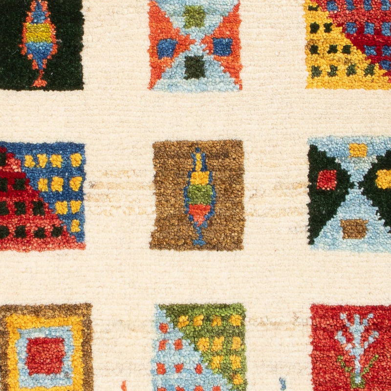 Gabbeh Teppich - Perser - 87 x 60 cm - mehrfarbig