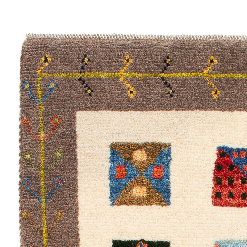 Gabbeh Teppich - Perser - 87 x 60 cm - mehrfarbig