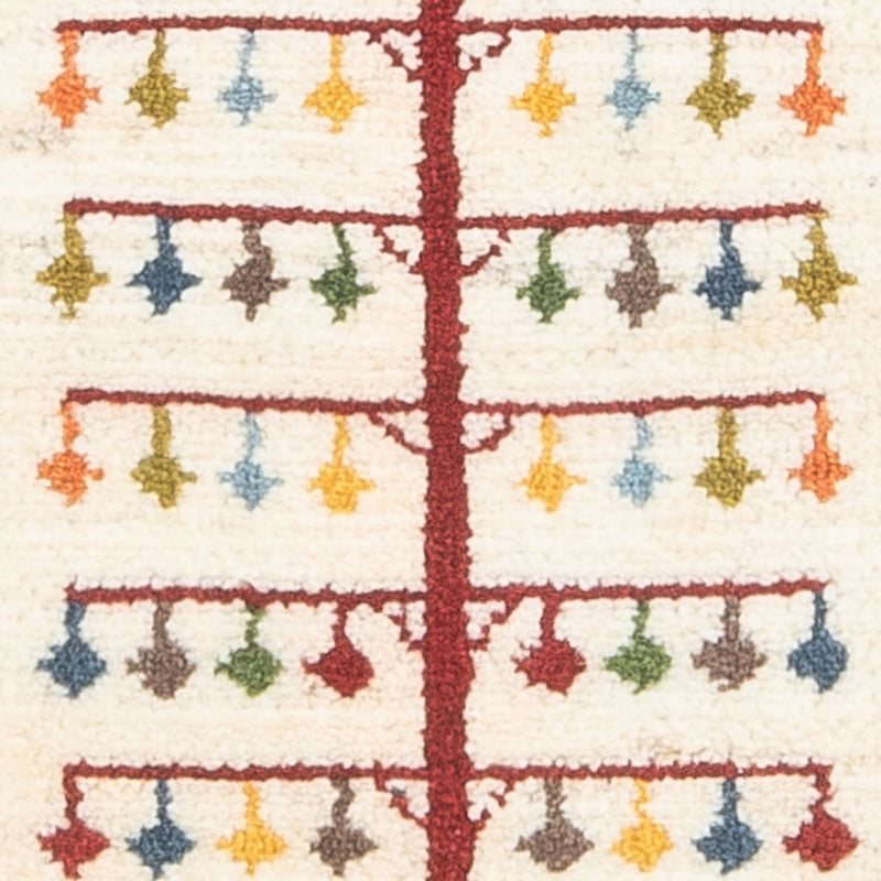 Gabbeh Teppich - Perser - 90 x 63 cm - mehrfarbig