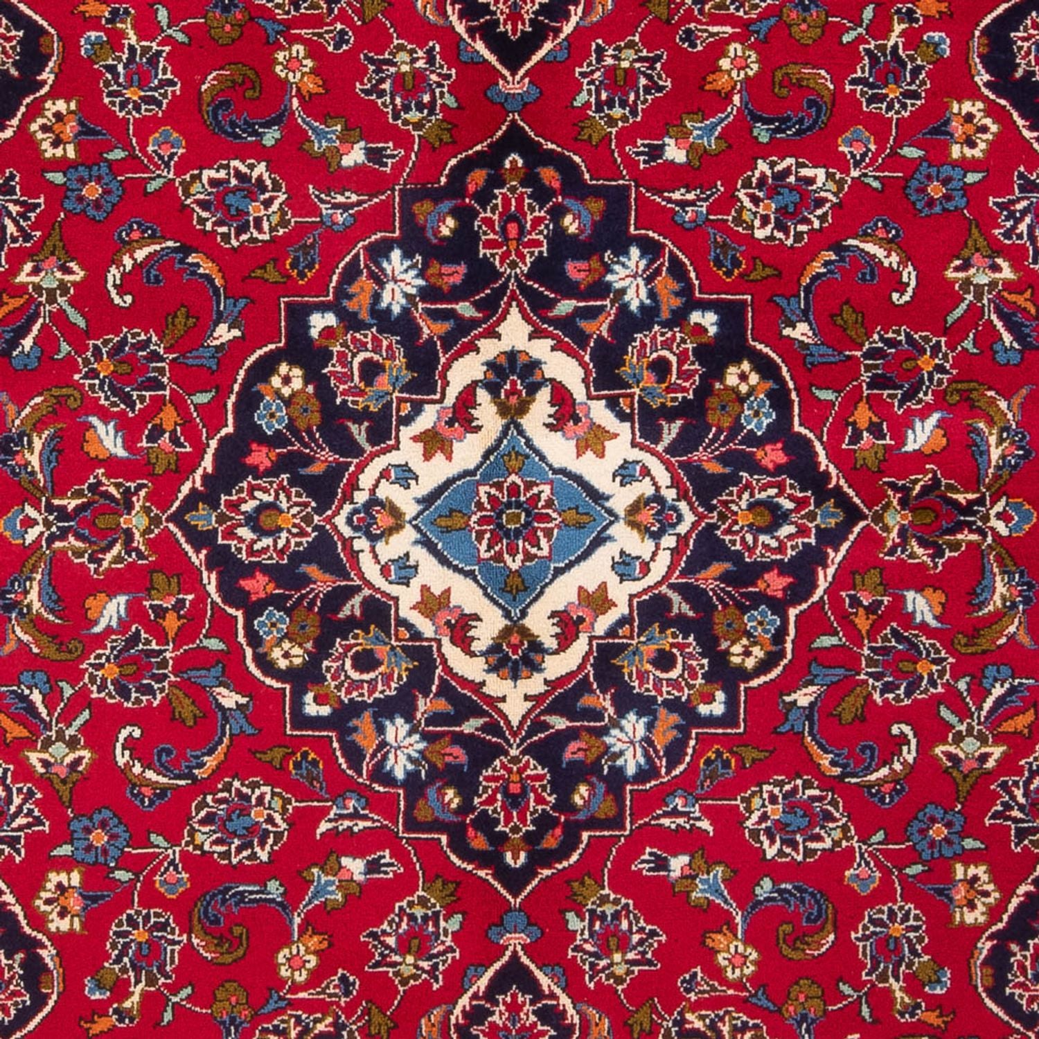 Perserteppich - Keshan - 250 x 152 cm - rot