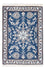 Perserteppich - Nain - 85 x 58 cm - blau
