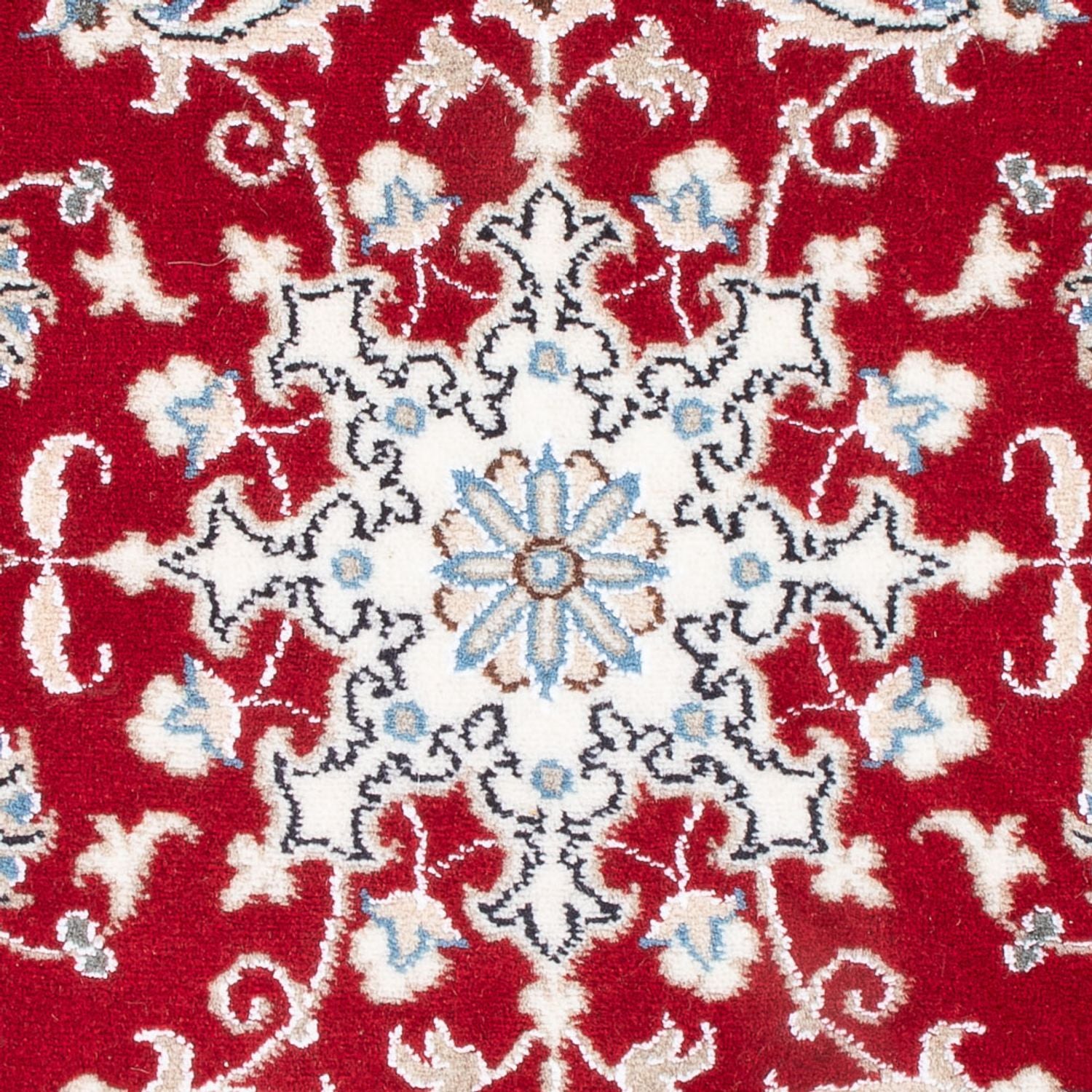 Perserteppich - Nain - 94 x 60 cm - rot