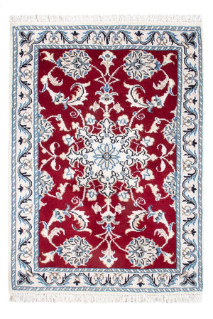 Perserteppich - Nain - 90 x 60 cm - rot