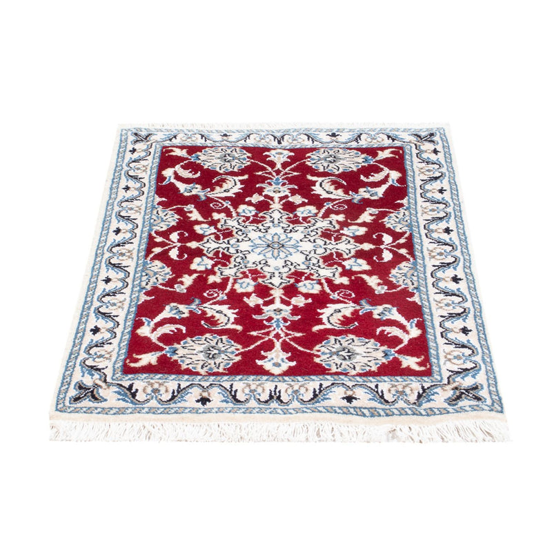 Perserteppich - Nain - 90 x 60 cm - rot