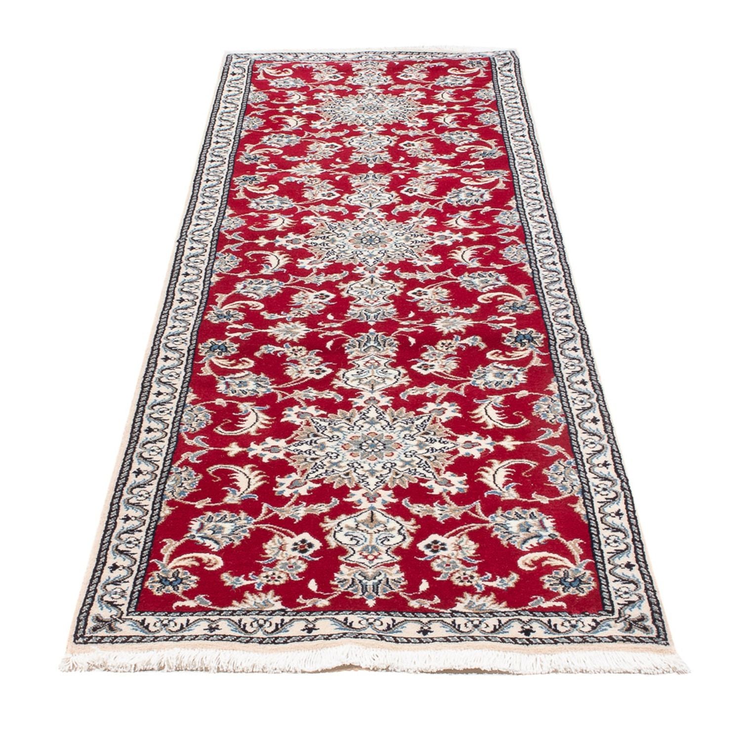 Läufer Perser - Nain - 298 x 79 cm - rot