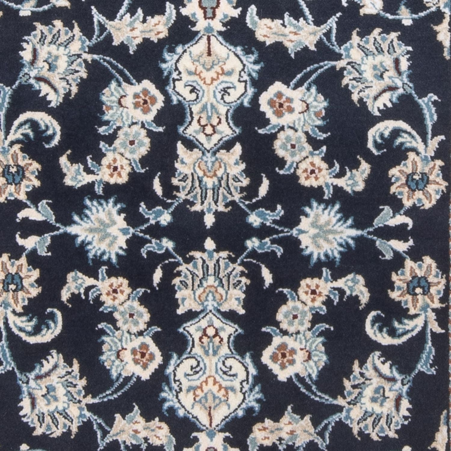 Läufer Perser - Nain - 210 x 79 cm - dunkelblau