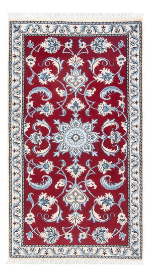 Perserteppich - Nain - 140 x 70 cm - rot
