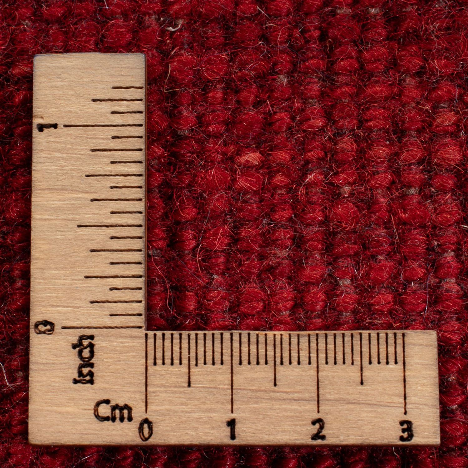 Gabbeh Teppich - Perser quadratisch  - 216 x 207 cm - rot