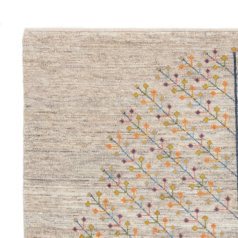 Gabbeh Teppich - Perser - 200 x 151 cm - dunkelbeige