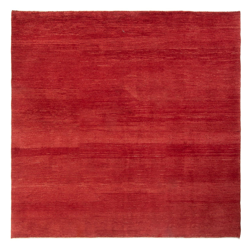 Gabbeh Teppich - Perser quadratisch  - 210 x 210 cm - rot