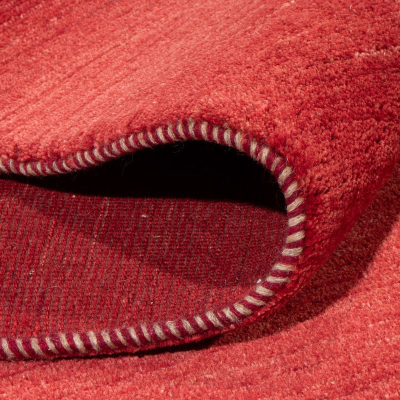 Gabbeh Teppich - Perser quadratisch  - 210 x 210 cm - rot