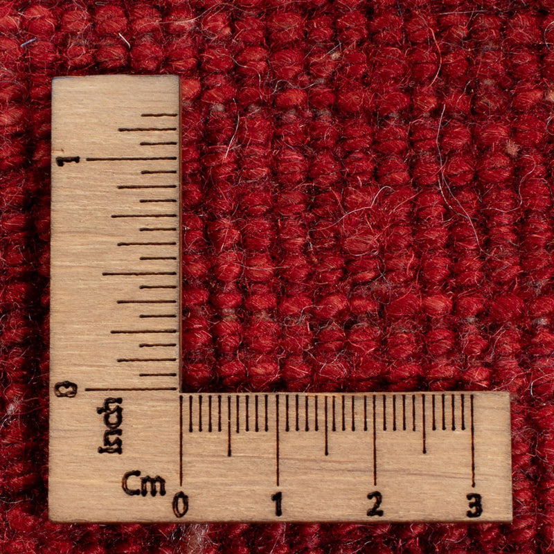 Gabbeh Teppich - Perser quadratisch  - 210 x 210 cm - rot