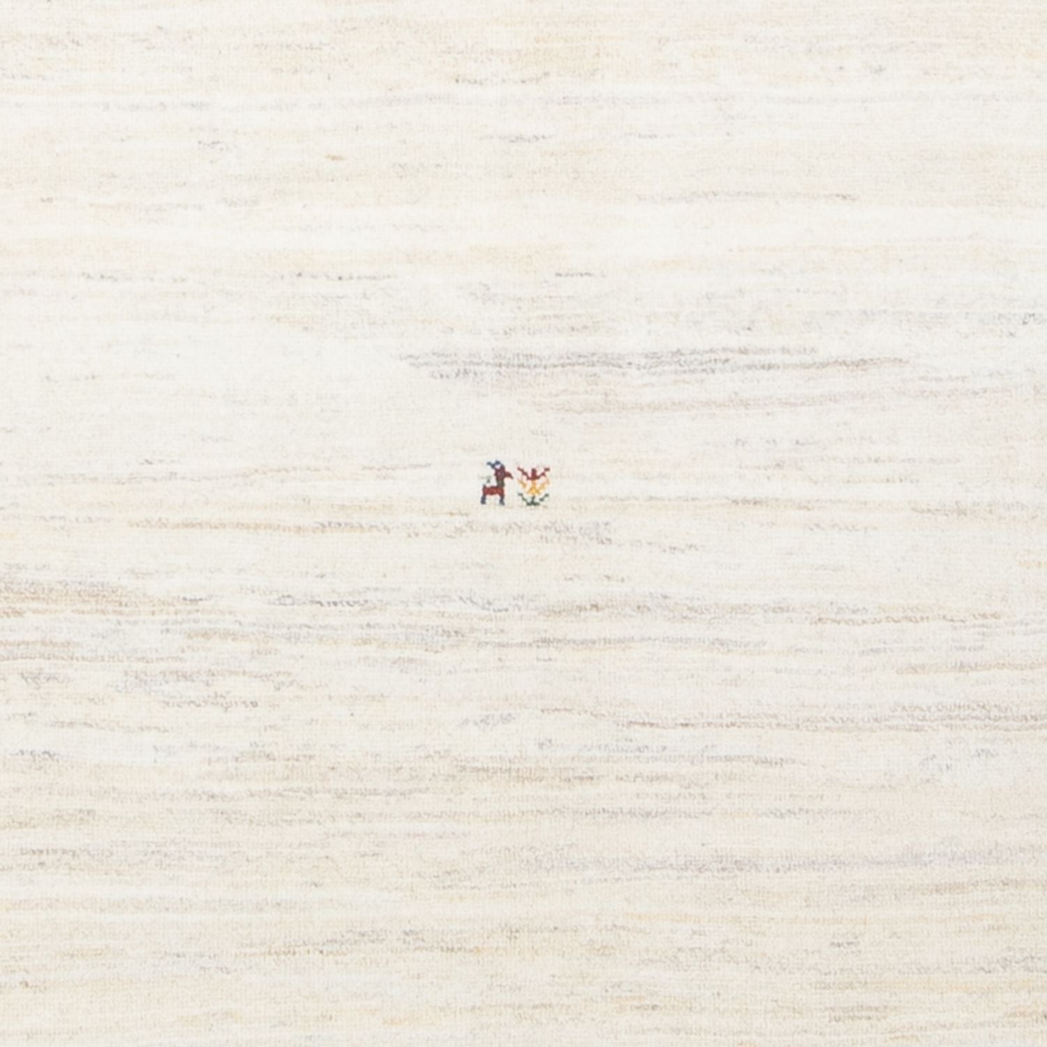 Gabbeh Teppich - Perser - 200 x 142 cm - weiß