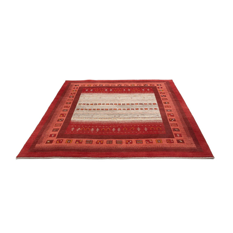 Gabbeh Teppich - Perser - 240 x 205 cm - mehrfarbig
