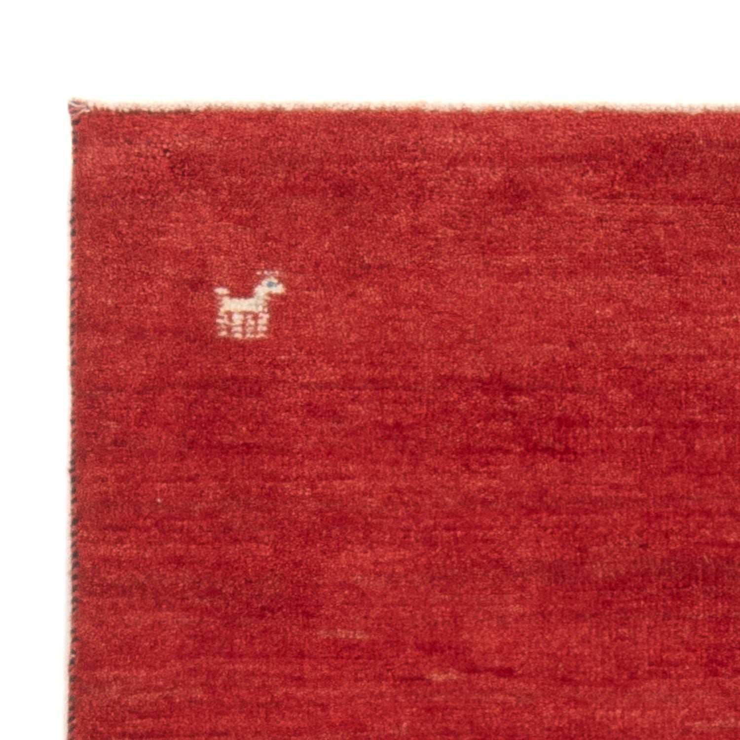 Gabbeh Teppich - Perser - 139 x 73 cm - rot