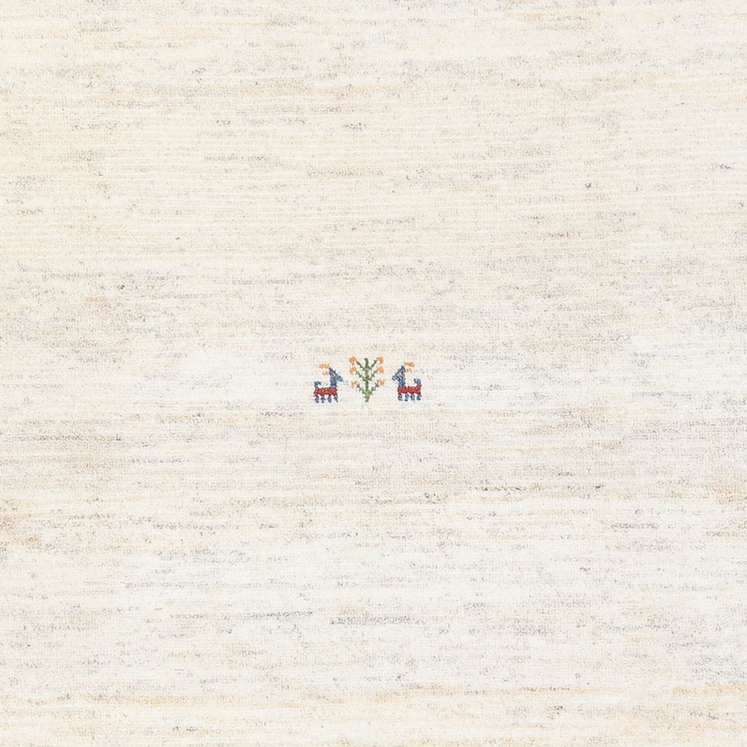 Gabbeh Teppich - Perser - 237 x 197 cm - weiß