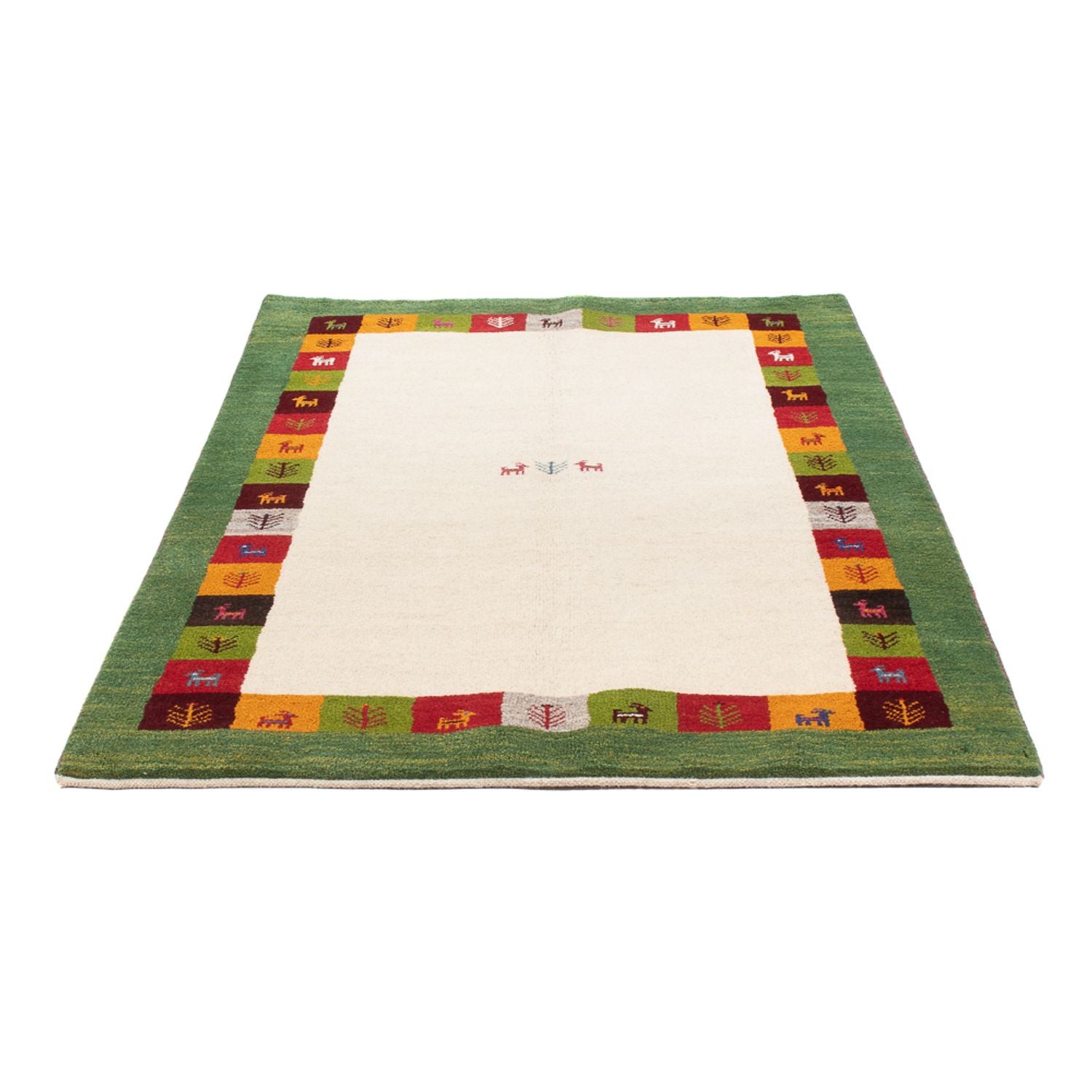 Gabbeh Teppich - Perser - 180 x 116 cm - mehrfarbig