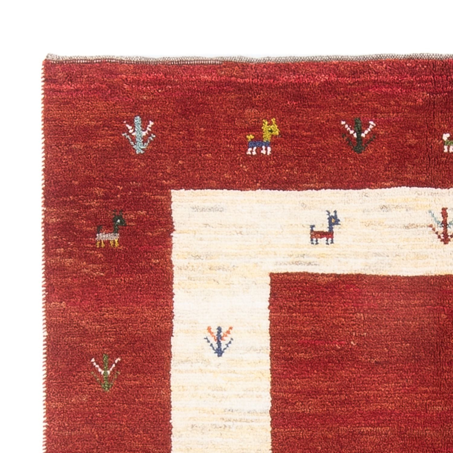 Gabbeh Teppich - Perser - 175 x 122 cm - mehrfarbig
