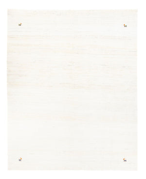 Gabbeh Teppich - Perser - 193 x 153 cm - weiß