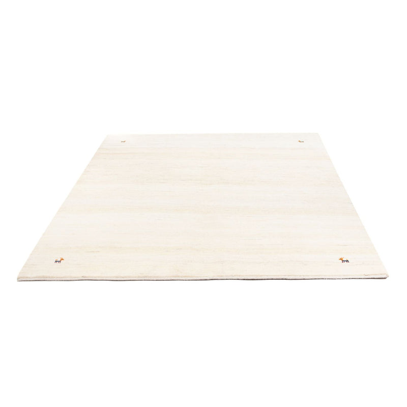 Gabbeh Teppich - Perser - 193 x 153 cm - weiß