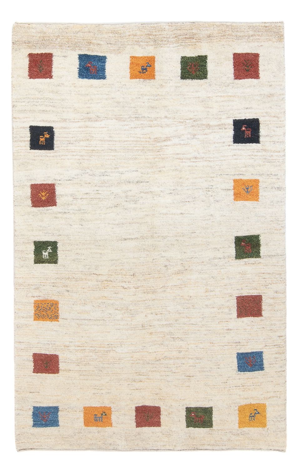 Gabbeh Teppich - Perser - 182 x 112 cm - mehrfarbig