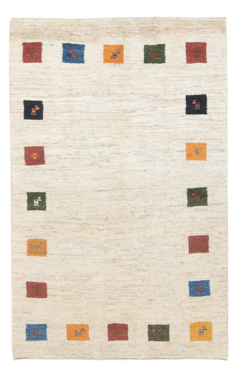Gabbeh Teppich - Perser - 182 x 112 cm - mehrfarbig