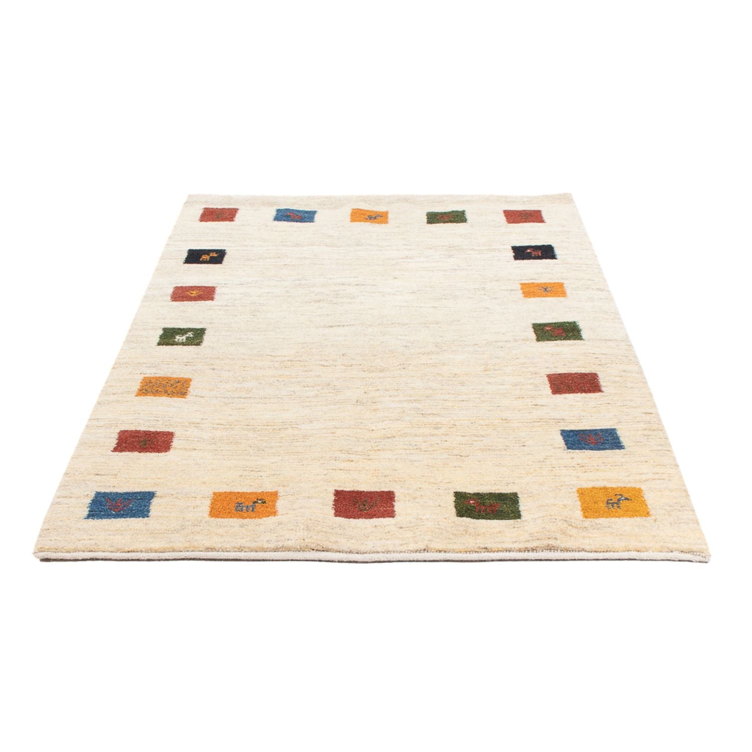 Gabbeh Teppich - Perser - 182 x 112 cm - mehrfarbig