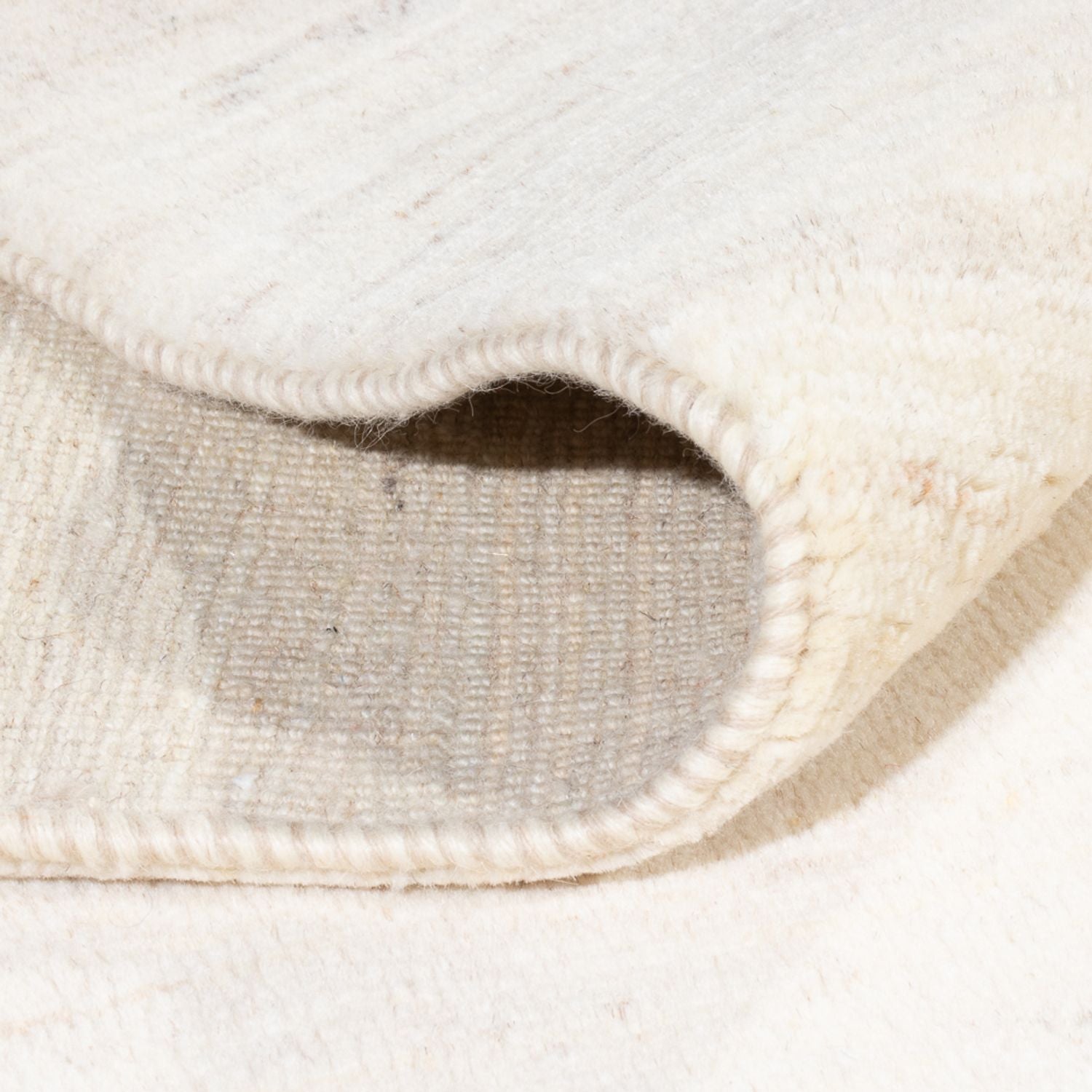 Gabbeh Teppich - Perser - 232 x 174 cm - weiß