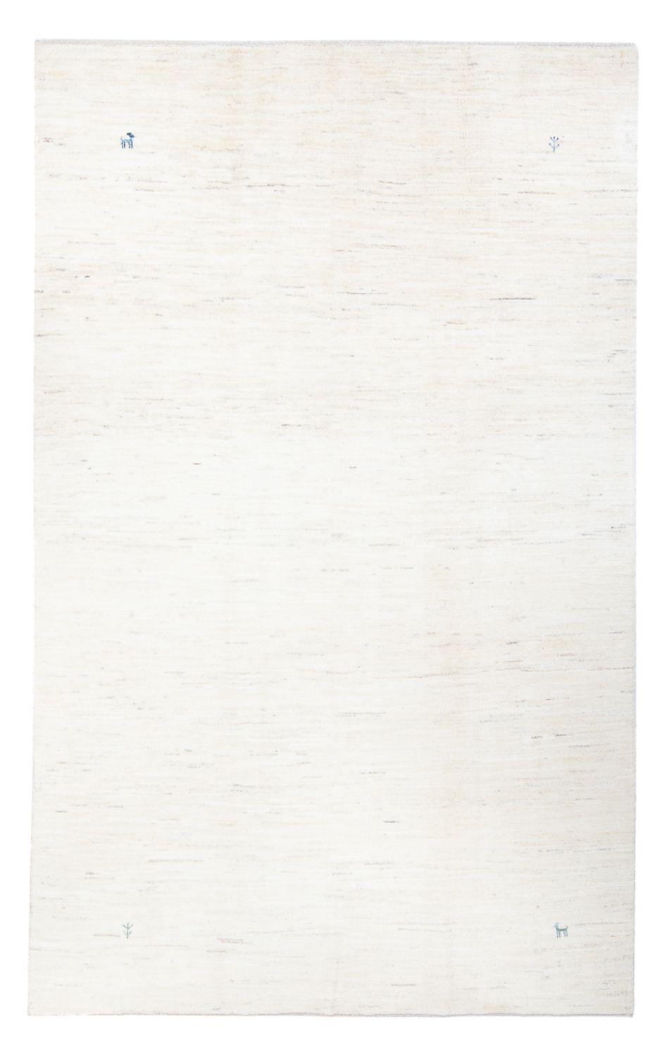 Gabbeh Teppich - Perser - 297 x 191 cm - weiß