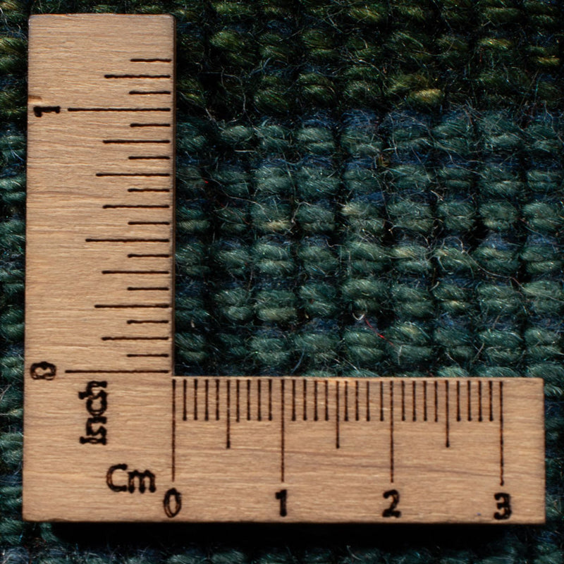 Gabbeh Teppich - Perser - 87 x 61 cm - grün