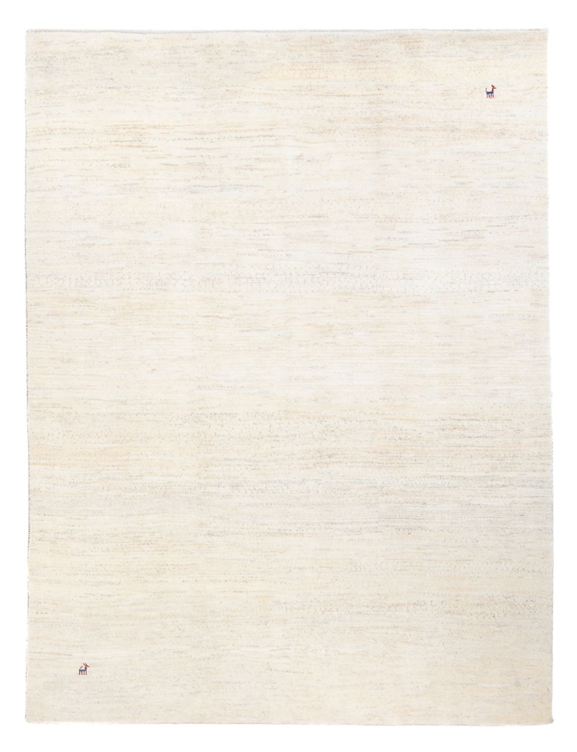 Gabbeh Teppich - Perser - 244 x 181 cm - weiß