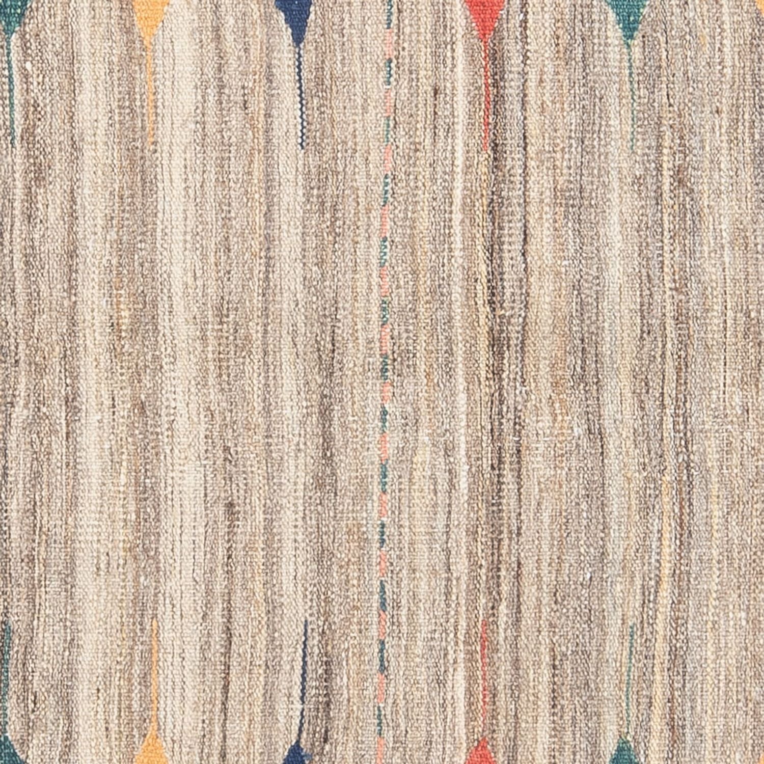 Kelim Teppich - Oriental quadratisch  - 128 x 125 cm - minzgrün